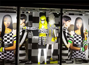 Fashion Arts Take pride window display