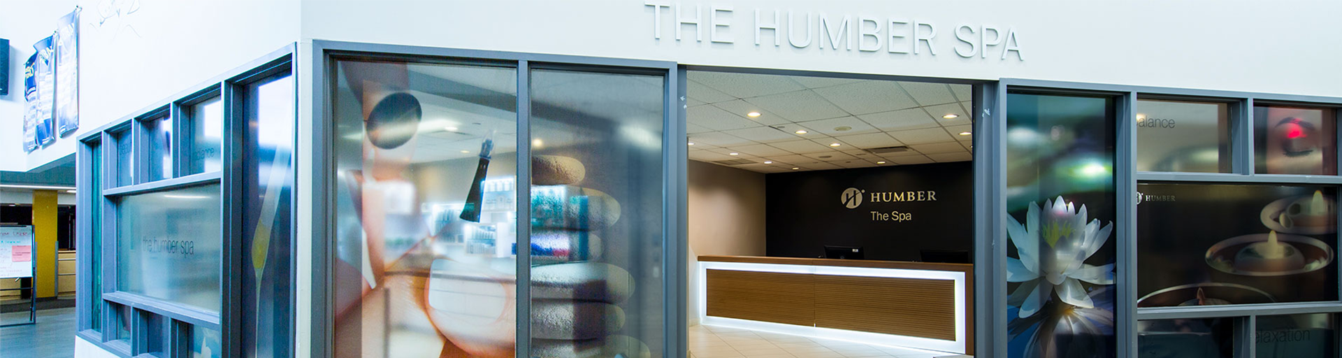 exterior of the Humber spa