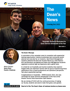 Deans Newsletter December 2022