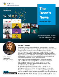 Deans Newsletter November 2022