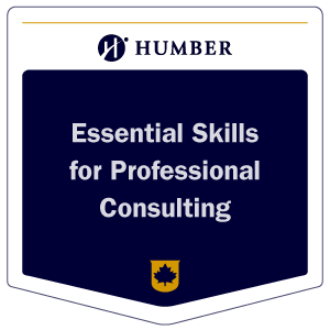 Essential Skills for Professional Consulting Badge