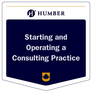 Starting and Operating a Consulting Practice Badge