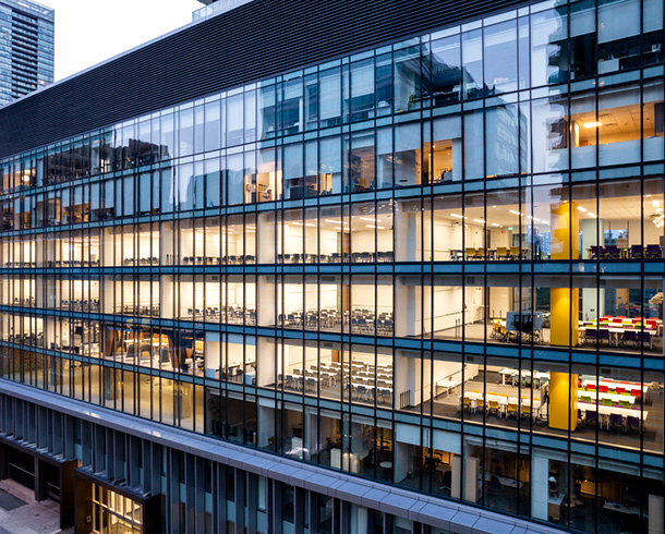 exterior shot of IGS Campus