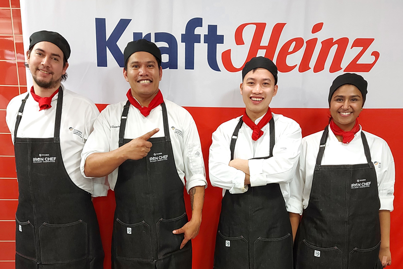 Winners of Kraft Heinz Iron Chef competition 2022