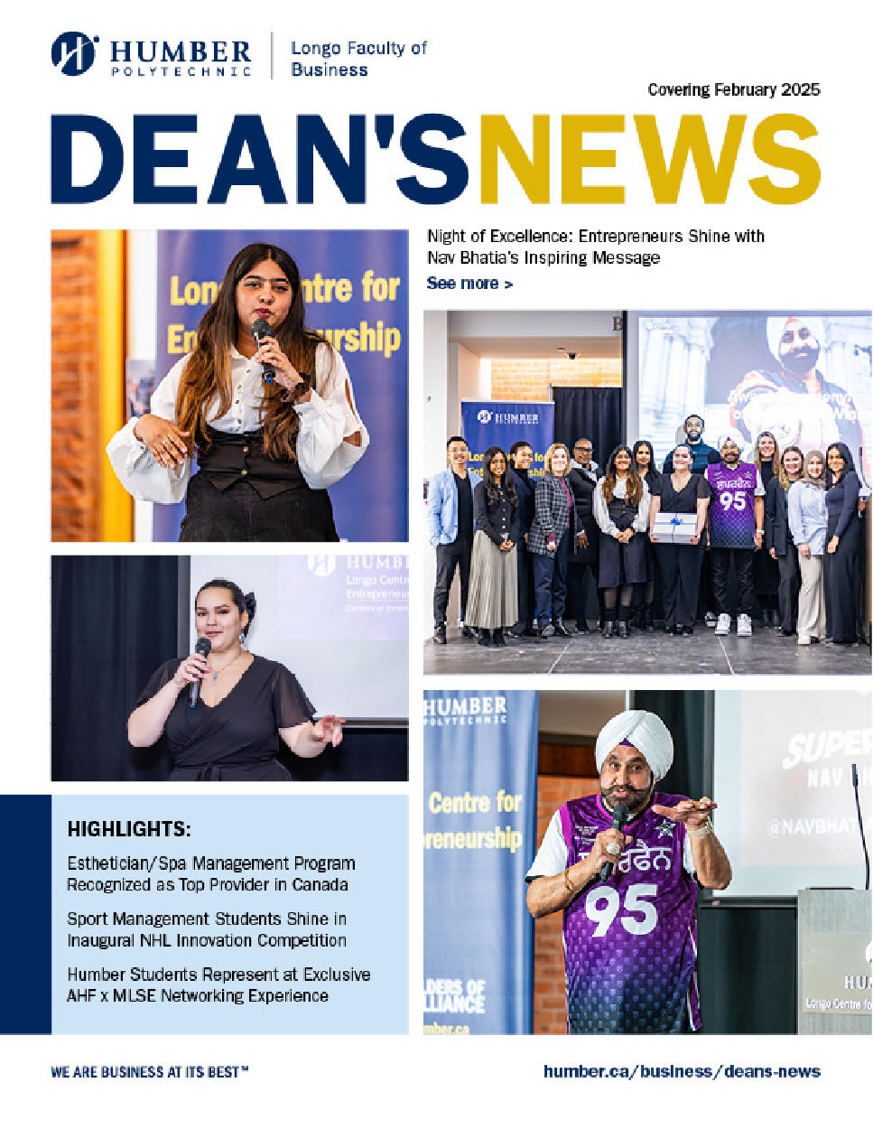 Deans Newsletter Feb 2025 Cover