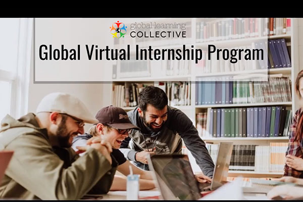 Global Virtual Internship Program Main slide