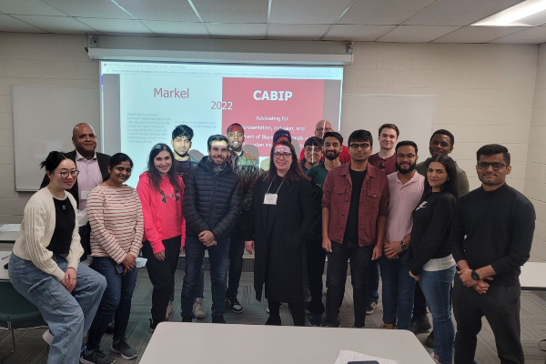 CABIP members with Insurance Management students