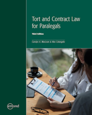 Tort and Contract Law for Paralegals, 3rd Edition book cover