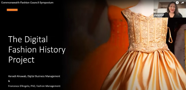 The Digital Fashion History Project Presentation