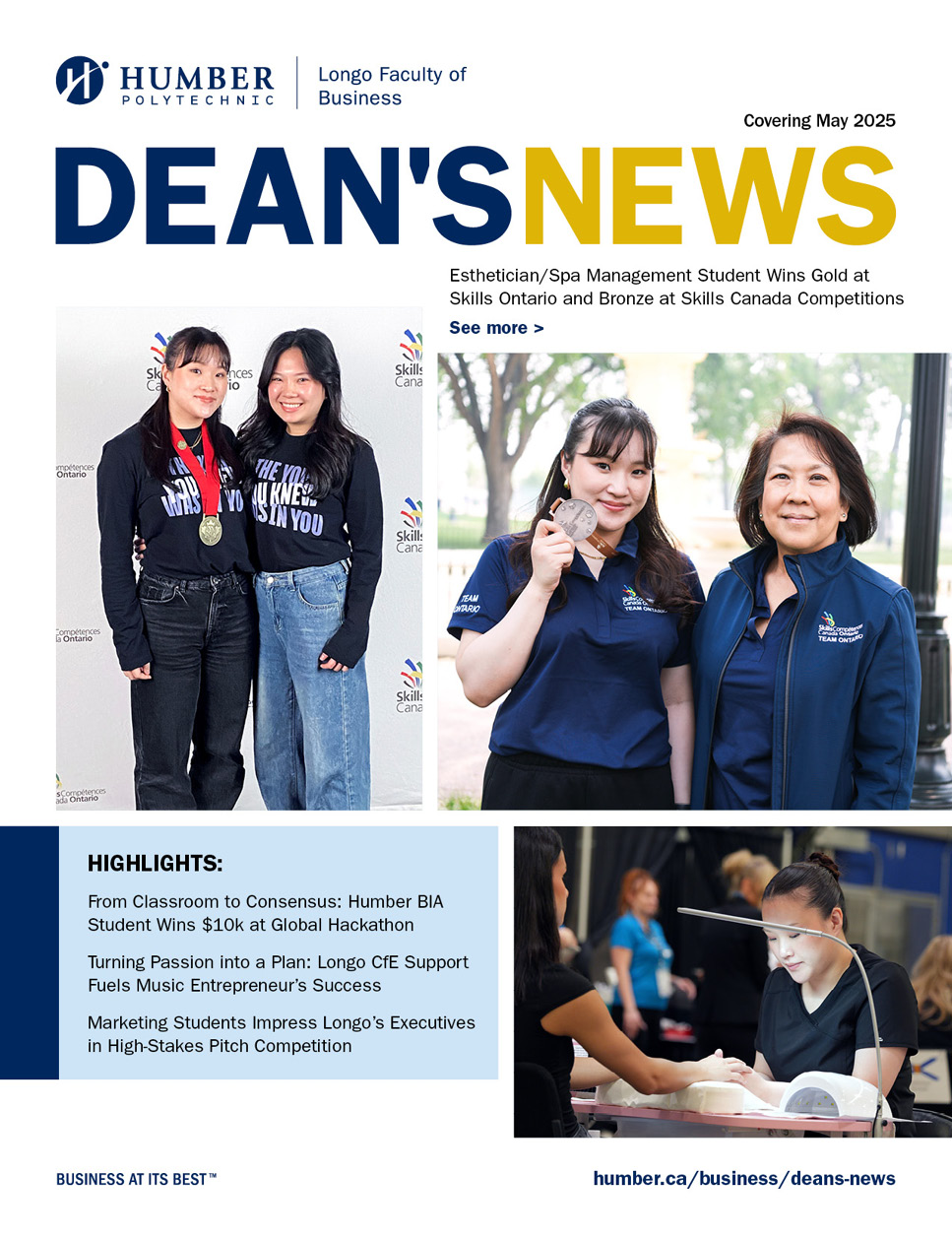 Deans Newsletter May 2025 Cover