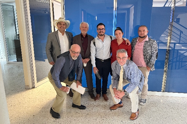 Carlos Manuel Milanés Pérez Ph.D. candidate in the middle of back row