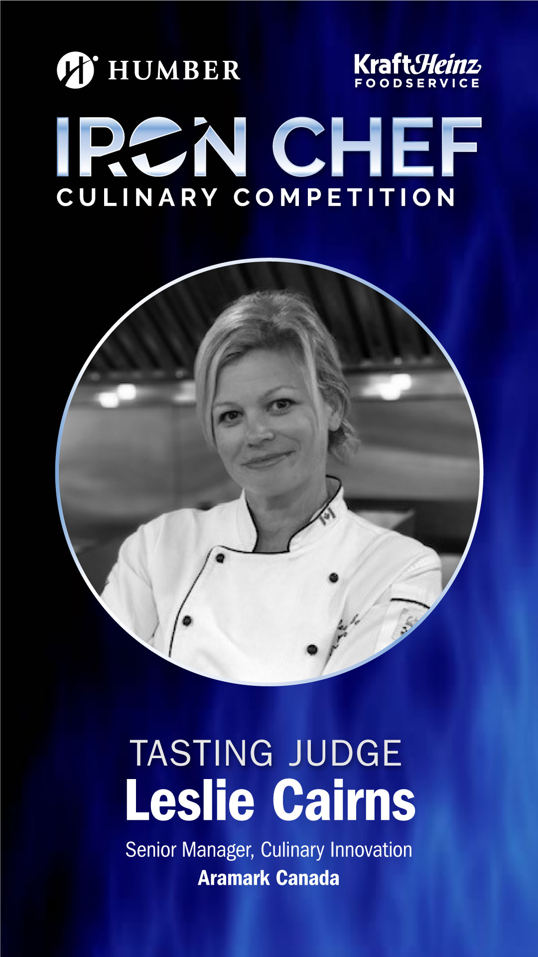 Tasting Judge, Leslie Cairns
