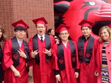 ningbo graduates at davenport graduation