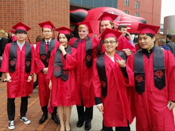 ningbo graduates at davenport graduation