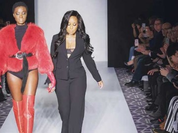 Taneish Leslie at New York Fashion Week