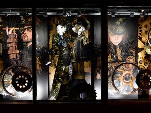 Steampunk Window Display