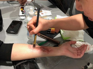 zombie makeup