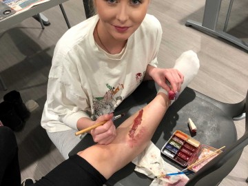 zombie makeup