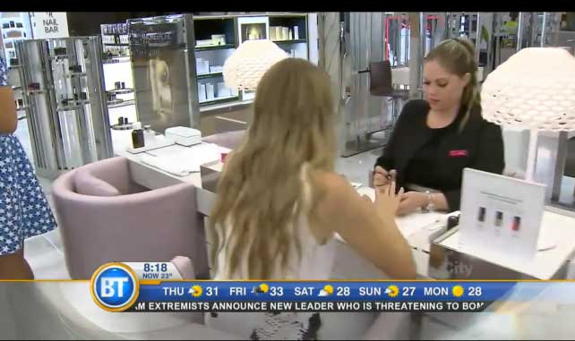taralee brewer doing a manicure