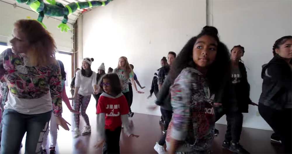Jade's choreography for Missy Elliott