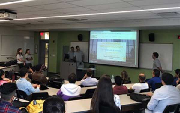 Students at GBM Networking Event 