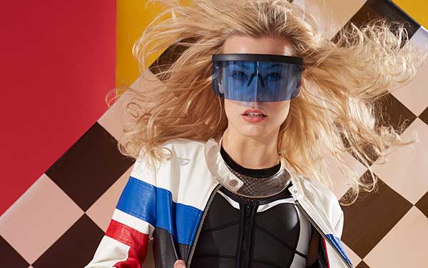 NASCAR-themed Fashion shoot