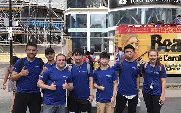 Ningbo Students Downtown