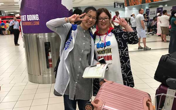 Two Ningbo Students