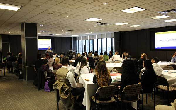 Jeff Donnelly speaking at Paralegal Breakfast event