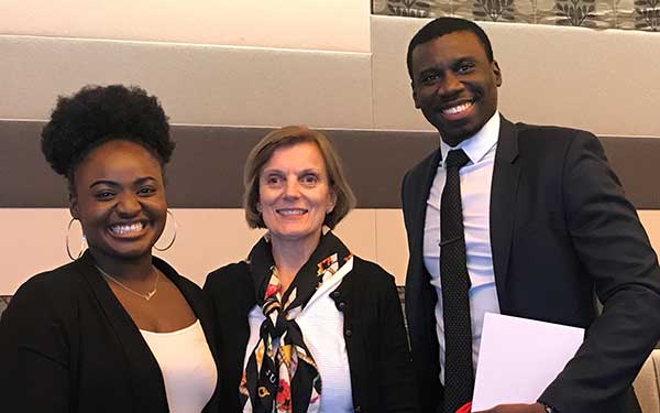 Accounting Competition Winners with Dean