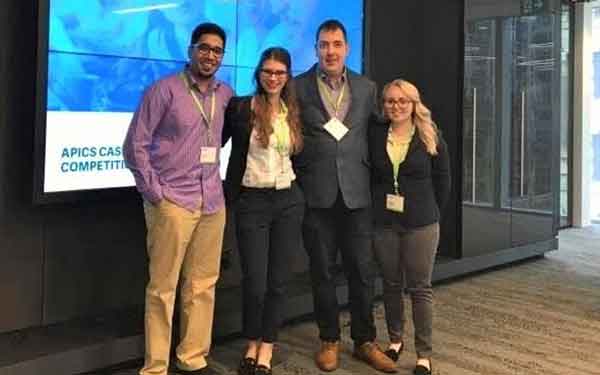 Students at Deloitte