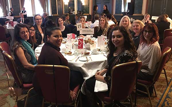 Students at Canadian Club Event 