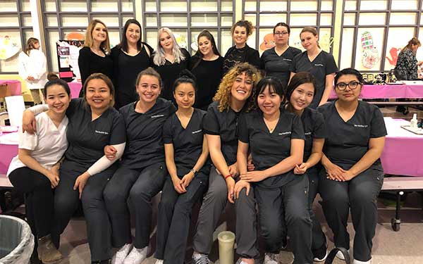Cosmetic Students at Daughter/Mother Tea