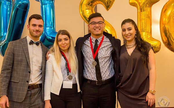 Students at Ryerson Invitational 