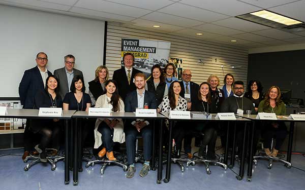 Panel at Alumni Networking event