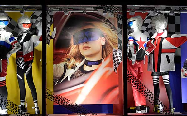 The Fast and the Fierce Window Display
