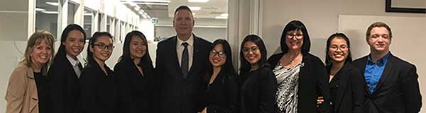 Group shot of people in business attire