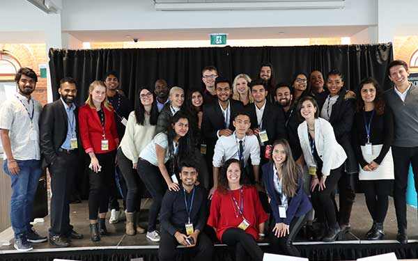 Humber Shark Tank Students and Judges