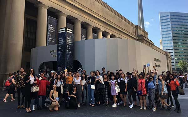 Louis Vuitton exhibit