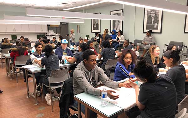 High School Students at Humber Spa