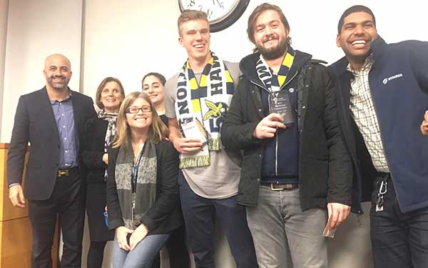 Dean, Faculty and Marketing student winners