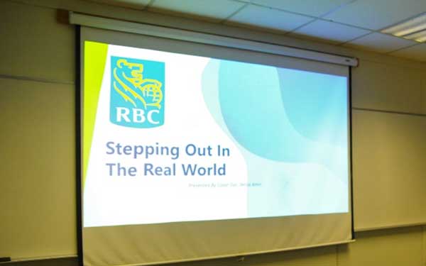 RBC presentation at placement centre