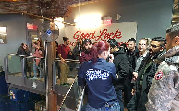 Steam Whistle Tour