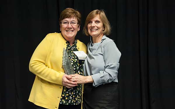 Suzanne Ross with Alvina, Dean