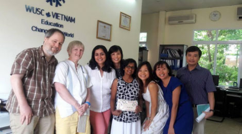 Parveen and her team