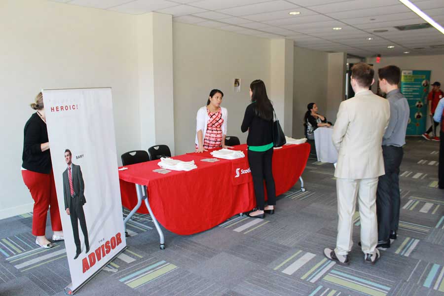 Banking and Finance Networking booth 1